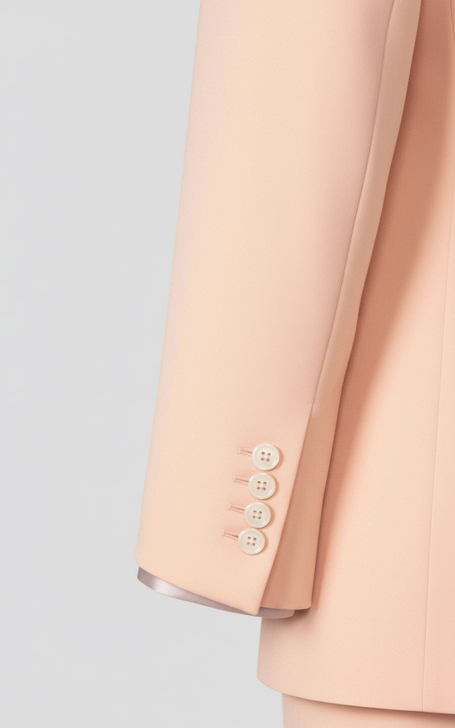 Pink Custom Blazer Suit Women Office Formal Two Piece Set