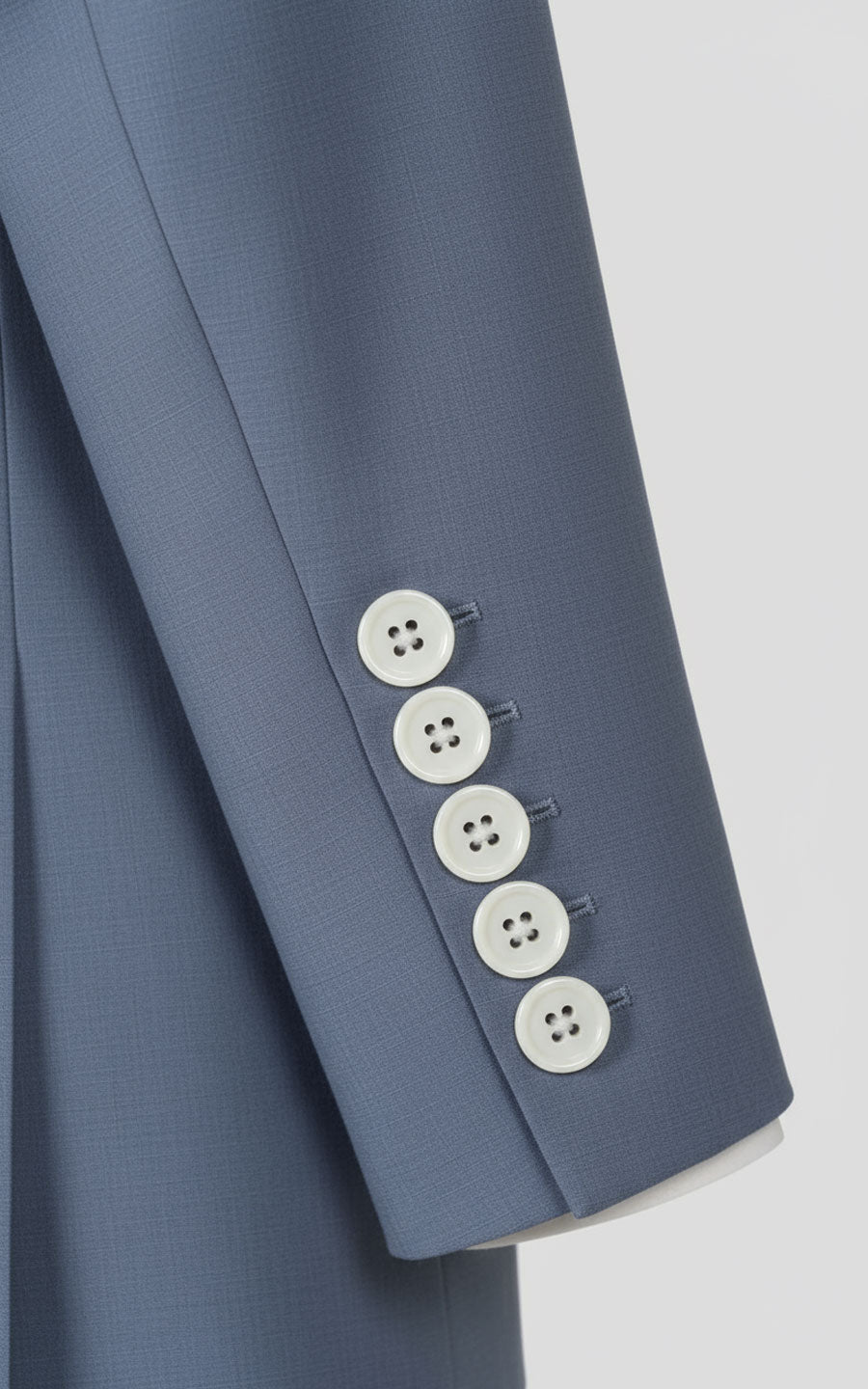 Custom Blue DoubleBreasted Women's Suits Set Business Wear