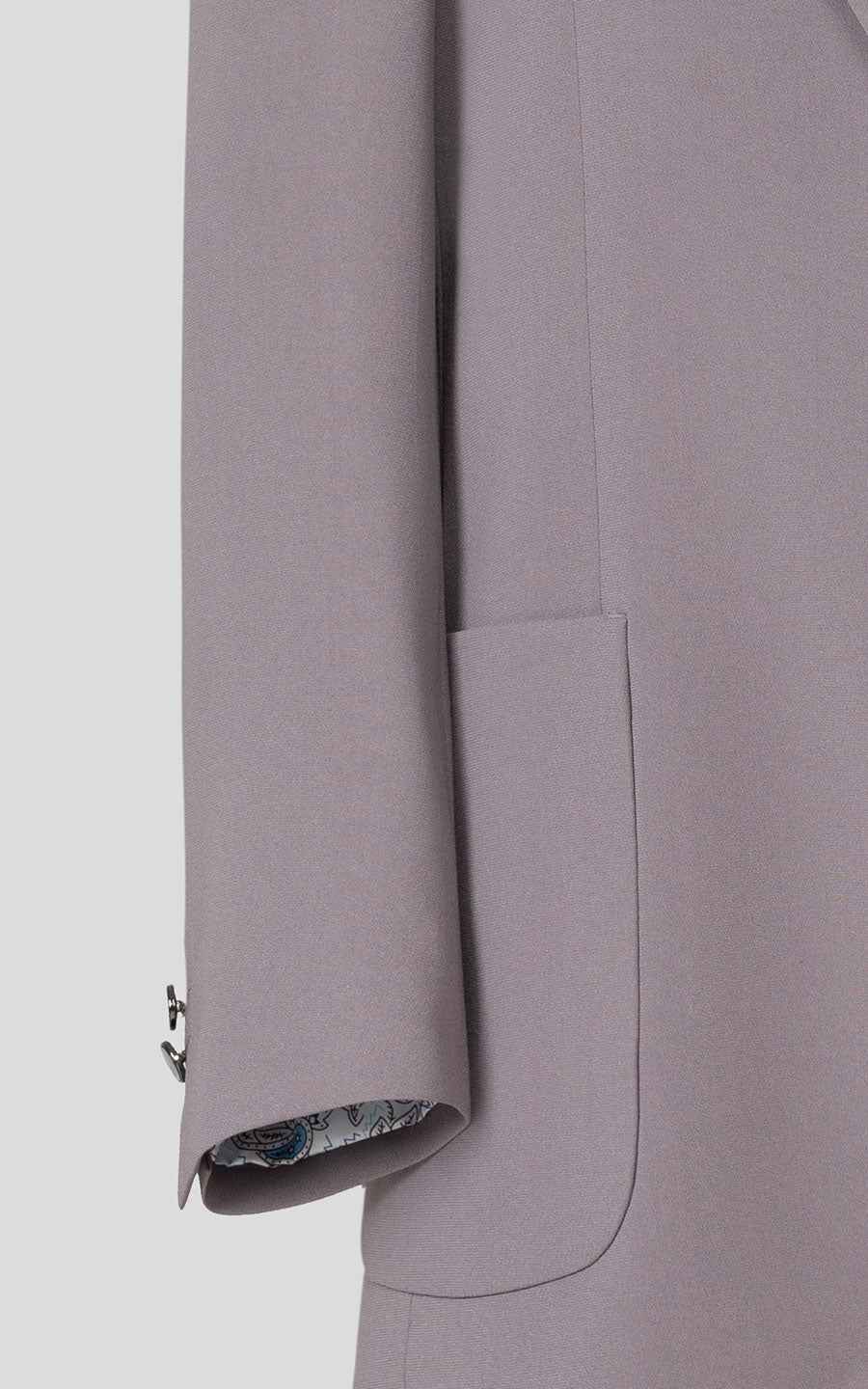 Classic Gray Business Blazer - Tailored Professional Jacket