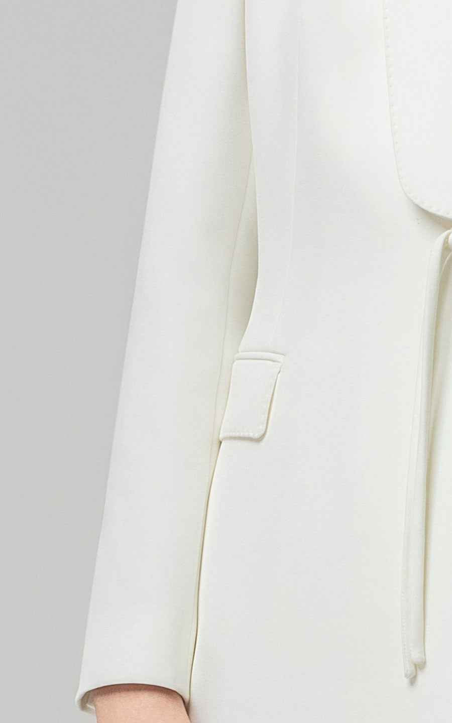 Elegant White Blazer Suit Set - Professional Business Attire