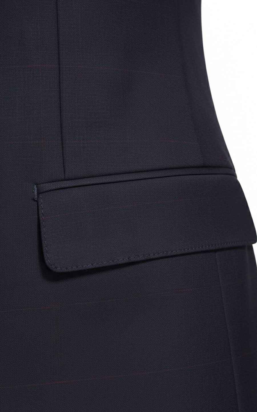 Dark Navy Slim Fit Business Men Suit Custom Tailored Set