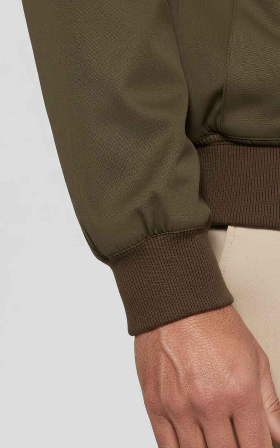 Tailored Green Utility Jacket Men Premium Casual Outerwear