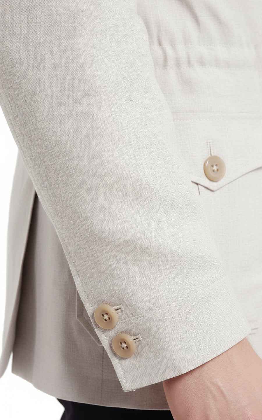 Custom Off white Men's Workwear Casual Jacket Coat