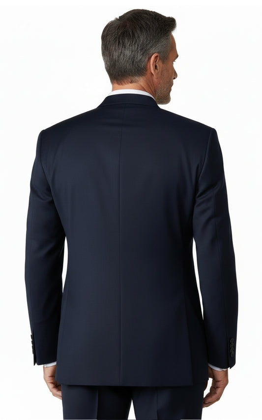 Oriental Blue Custom Suit Men Tailored Blazer Dress Jacket