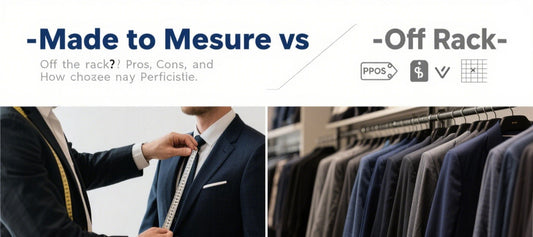 Made to Measure vs Off the Rack: Pros, Cons, and How to Choose Your Perfect Suit