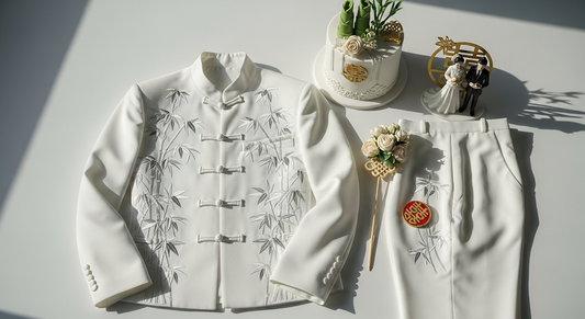 online custom suits - Modern Chinese Tang Suit Theme Ideas for 2026 Weddings
