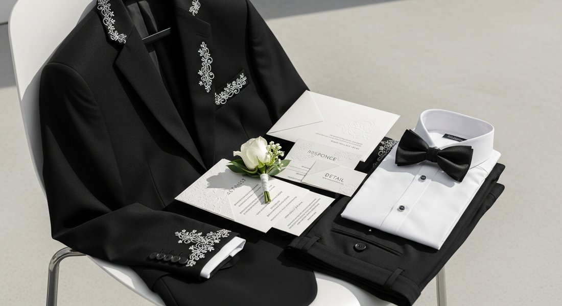wiai — online custom suit brand - 7 Heartfelt DIY Ideas for Your 2026 Wedding Suit and Stationery Budget