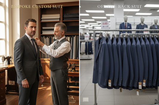 Custom Tailored Suits vs Off-the-Rack Suits: Complete Guide 2025