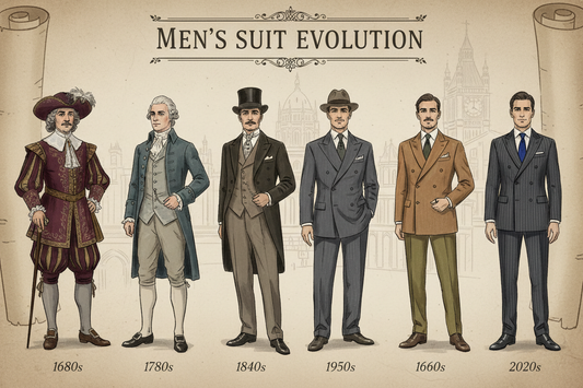 The Origins of the Suit: Tracing the History of Men's Most Iconic Garment