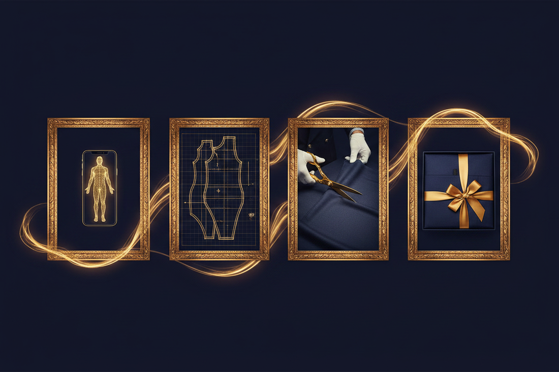 How Online Custom Tailoring Works: From Measurement to Delivery