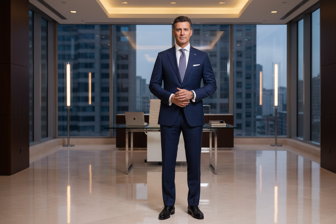 Why Navy and Black Suits Dominate Formal Occasions: The Psychology and Style Behind Classic Menswear