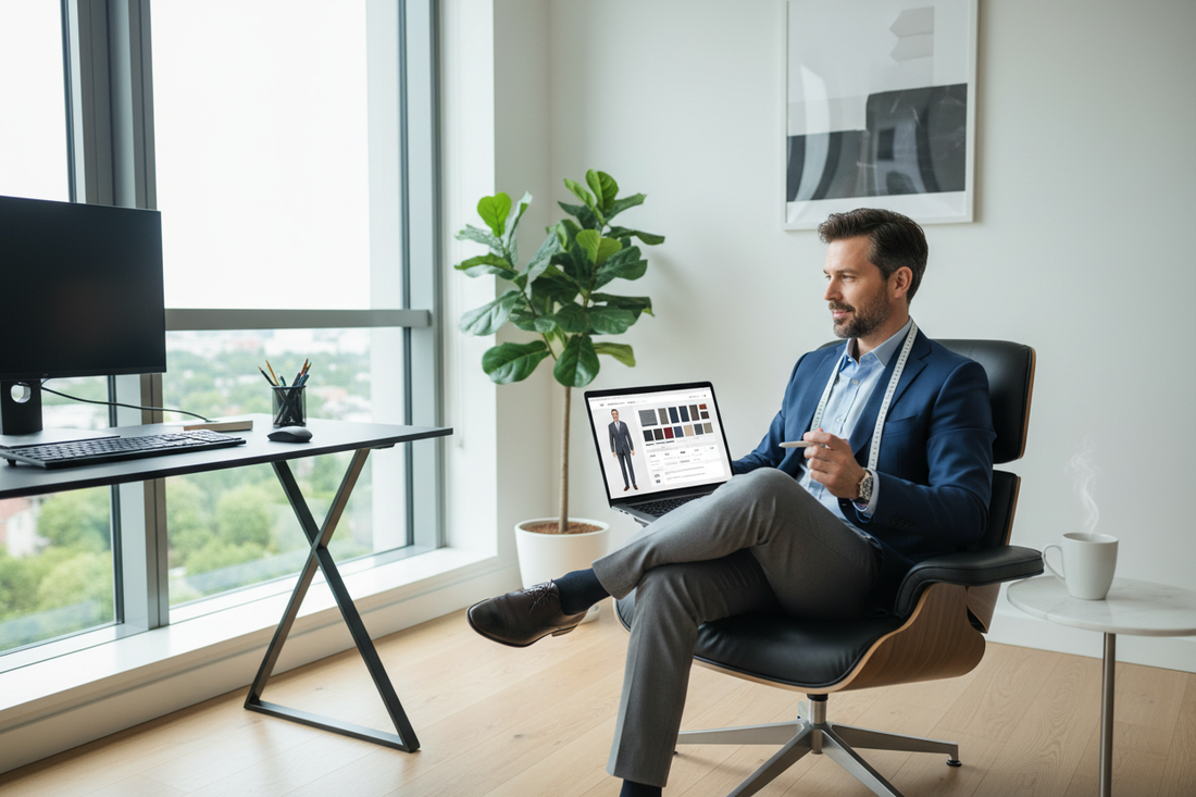 Custom Suit Tailoring From Home: The Future of Bespoke Menswear