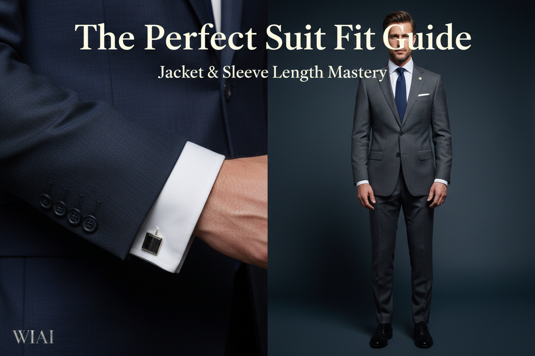 How to Get the Perfect Suit Jacket and Sleeve Length: A Professional Fit Guide