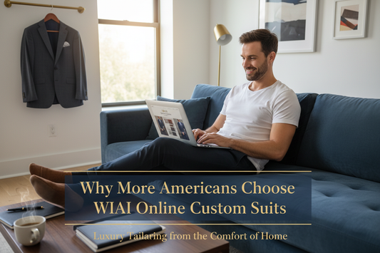 Why More Americans Are Choosing WIAI Online Custom Tailored Suits