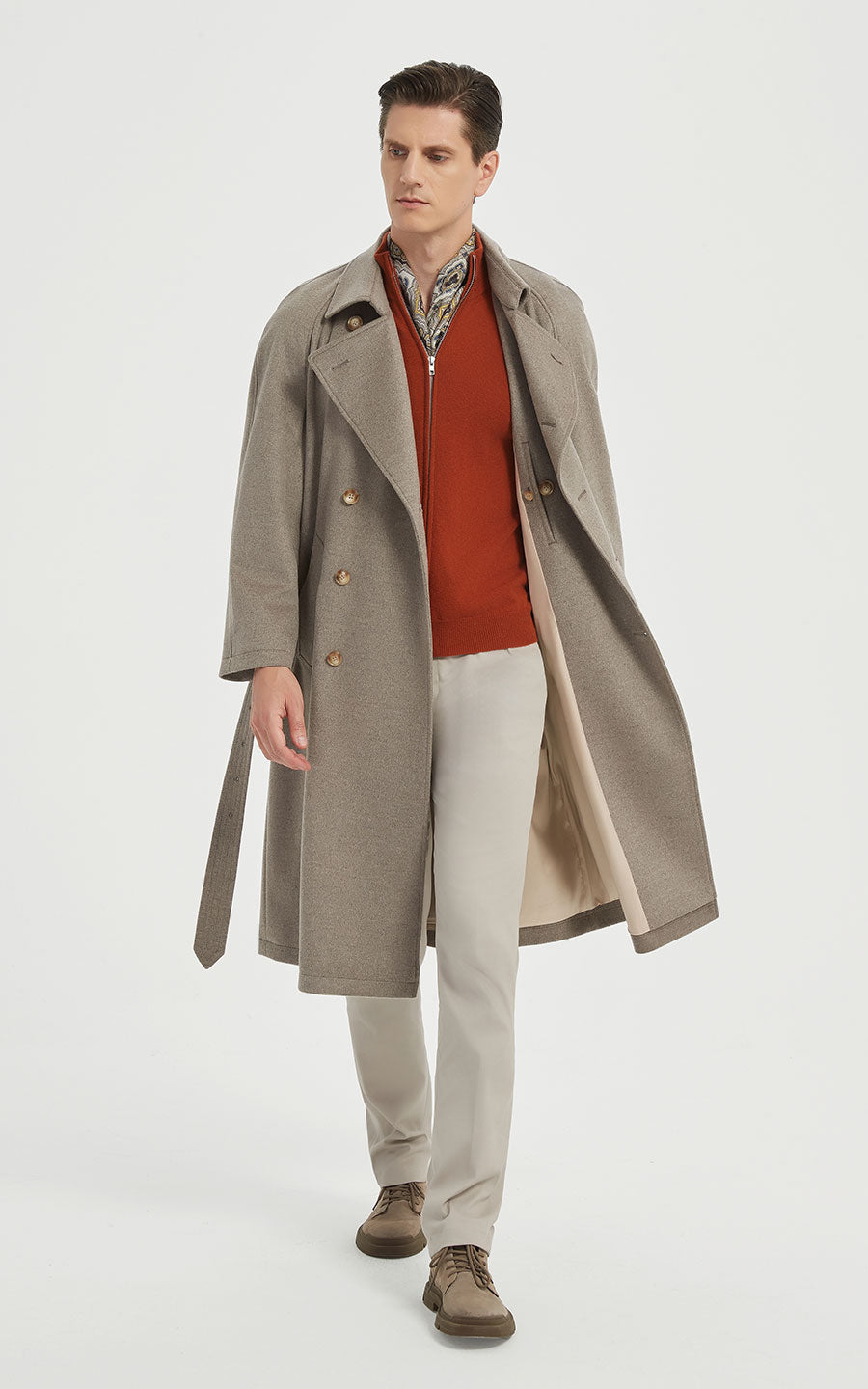 Men trench coat