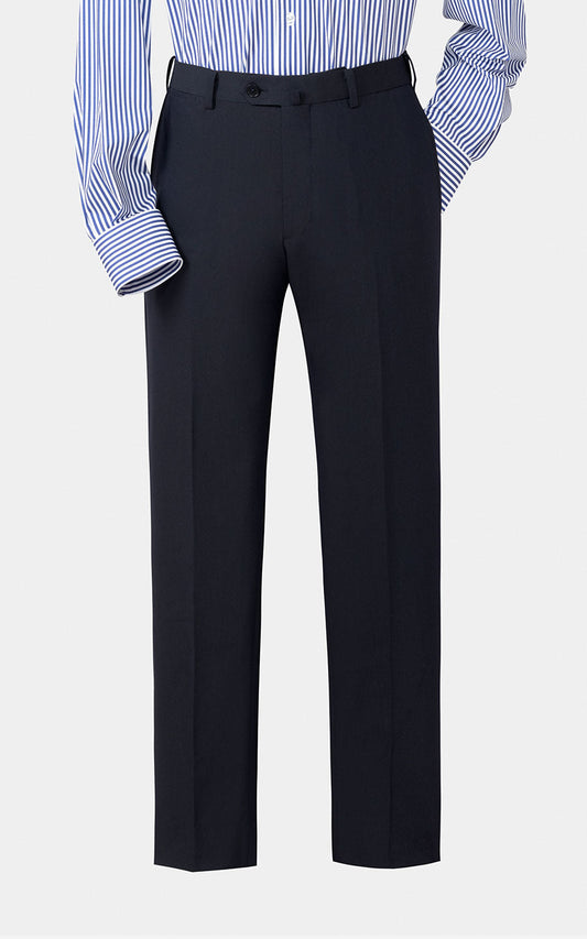 Custom Navy Blue Suit Pants - Tailored Dress Trousers