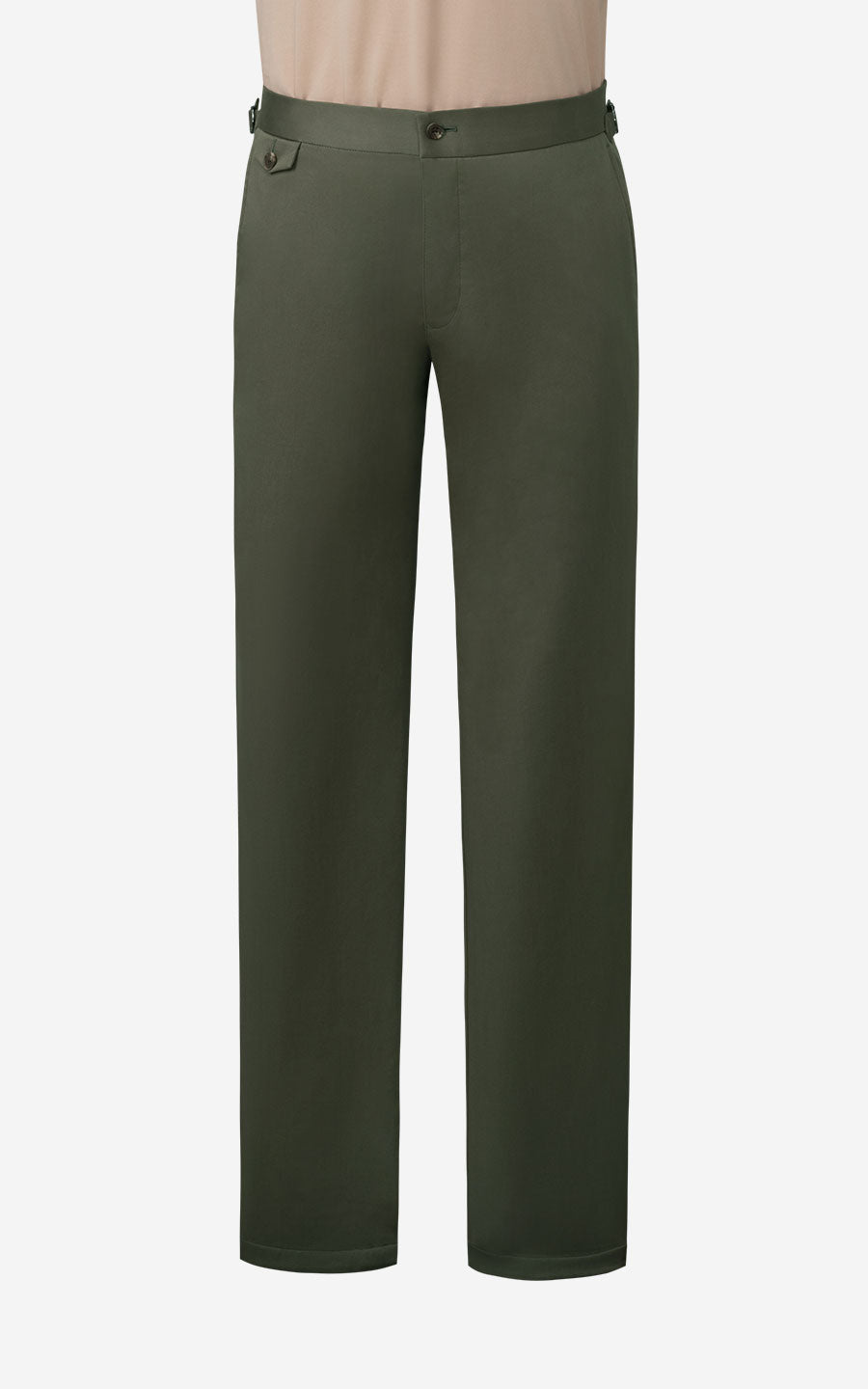 Custom Forest Green Suit Pants - Tailored Fit