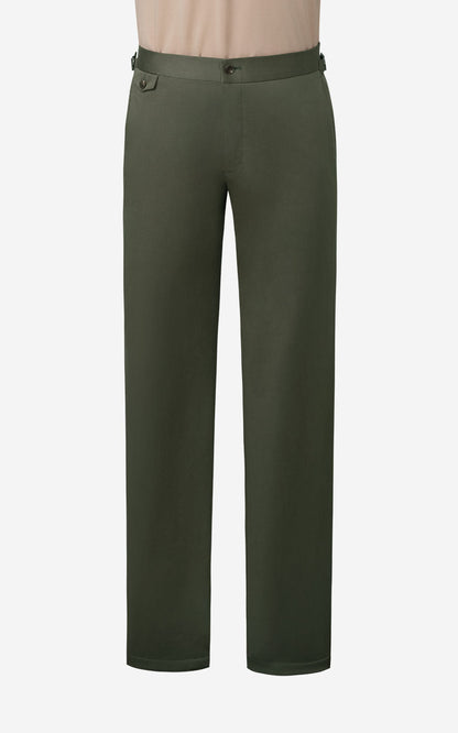 Custom Forest Green Suit Pants - Tailored Fit
