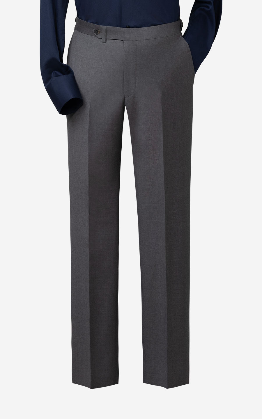 Medium Grey Dress Pants - Custom Tailored Business Trousers