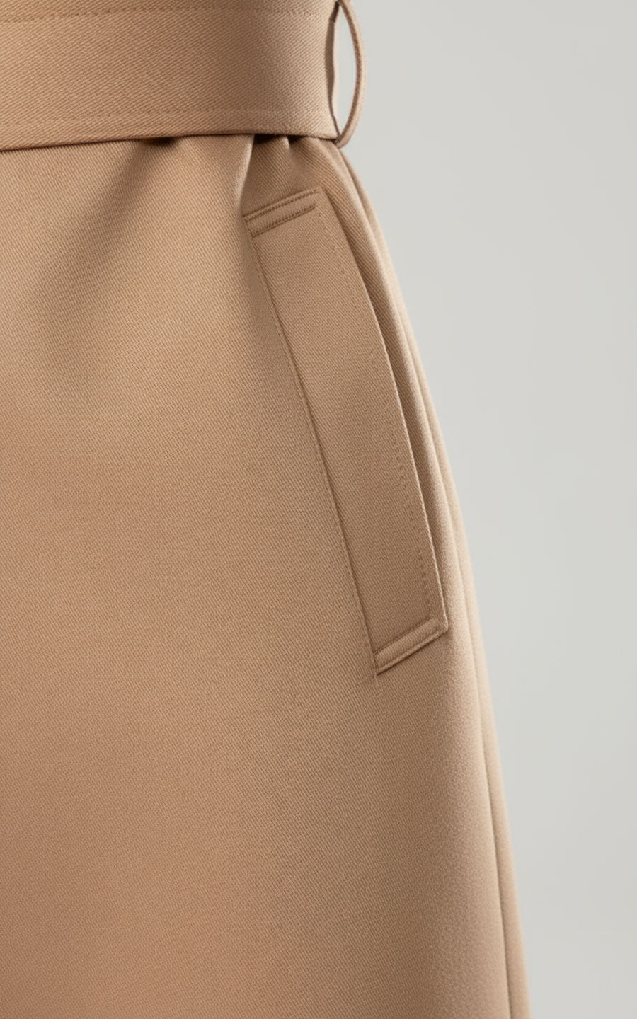 Classic Beige Trench Coat - Timeless Elegance