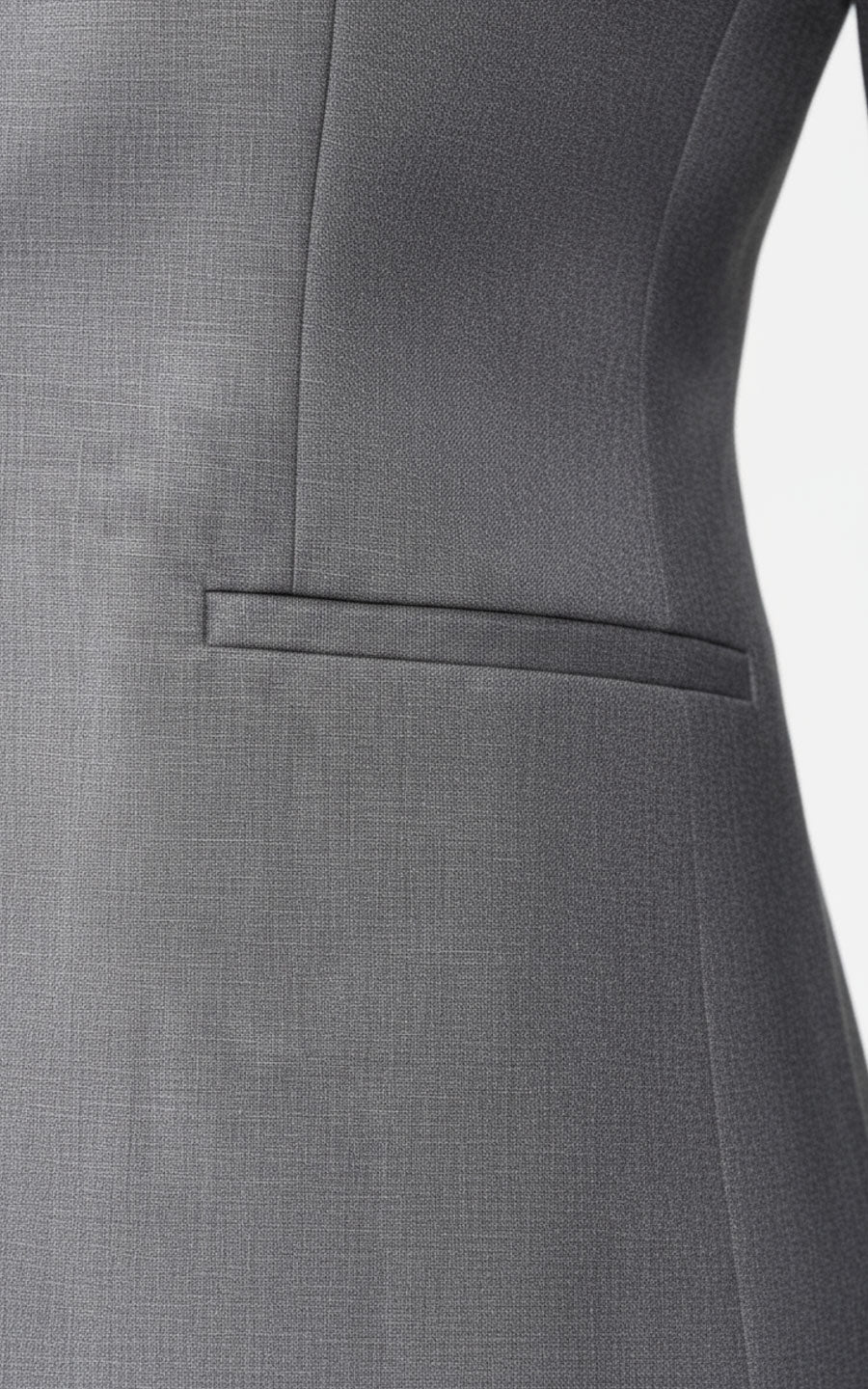 Tailored Gray Blazer Women Business Professional Custom Suit