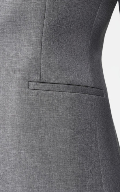 Tailored Gray Blazer Women Business Professional Custom Suit