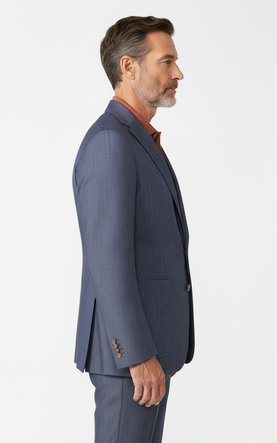 Mens Washable Wool Casual Blazer Denim Customized Blazer