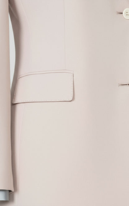 Premium Beige Business Suit - Professional Two-Piece Set
