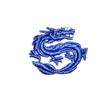 Chinese dragon embroidery