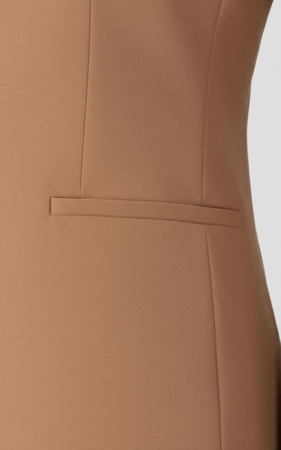 Women's Camel Two-Piece Suit Set