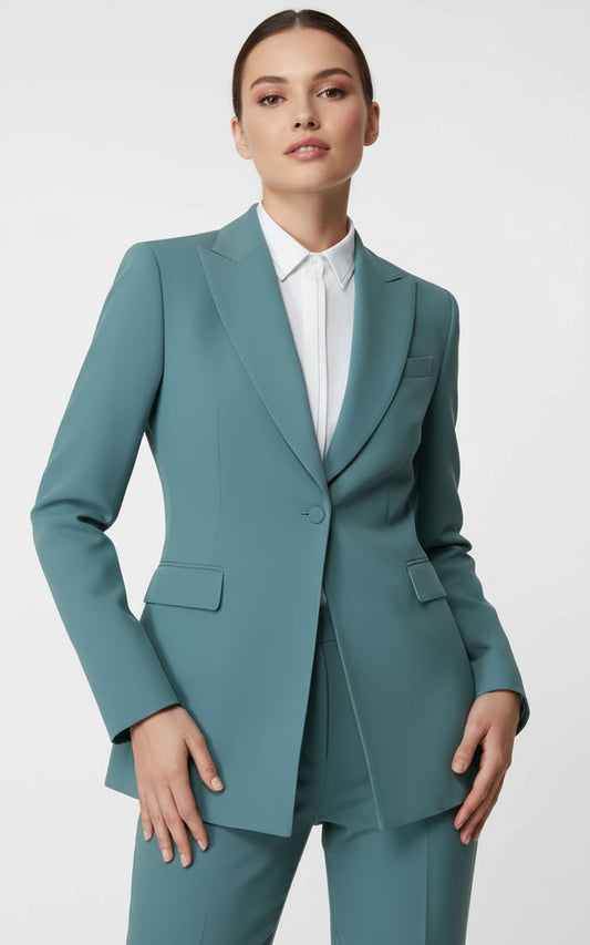Women's Teal Professional Blazer