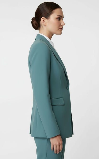 Women's Teal Professional Blazer