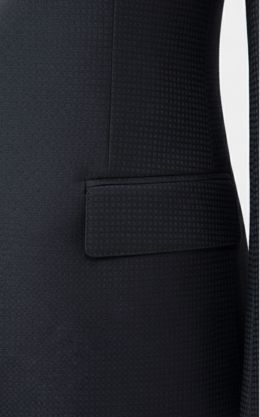 Custom Chinese Wedding Suit Formal Embroidered Men Navy Suit Jacket