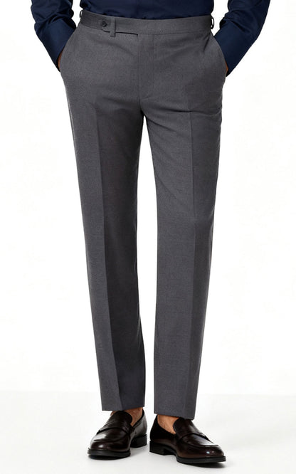 Medium Grey Dress Pants - Custom Tailored Business Trousers