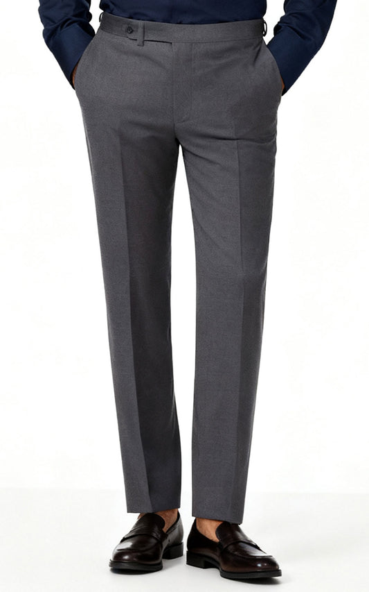 Medium Grey Dress Pants - Custom Tailored Business Trousers