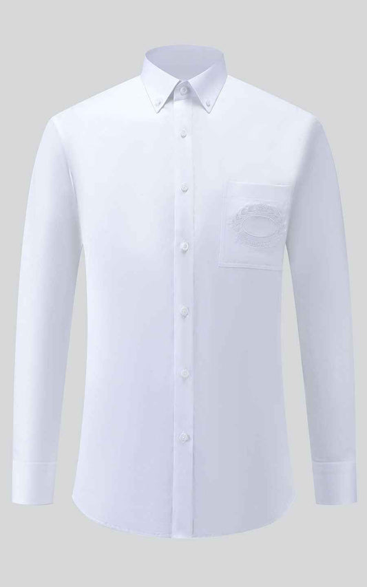 WIFI Men's Organic Cotton Tailored Shirt - White