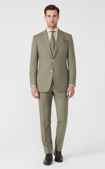 Customized green business event men's suits Set