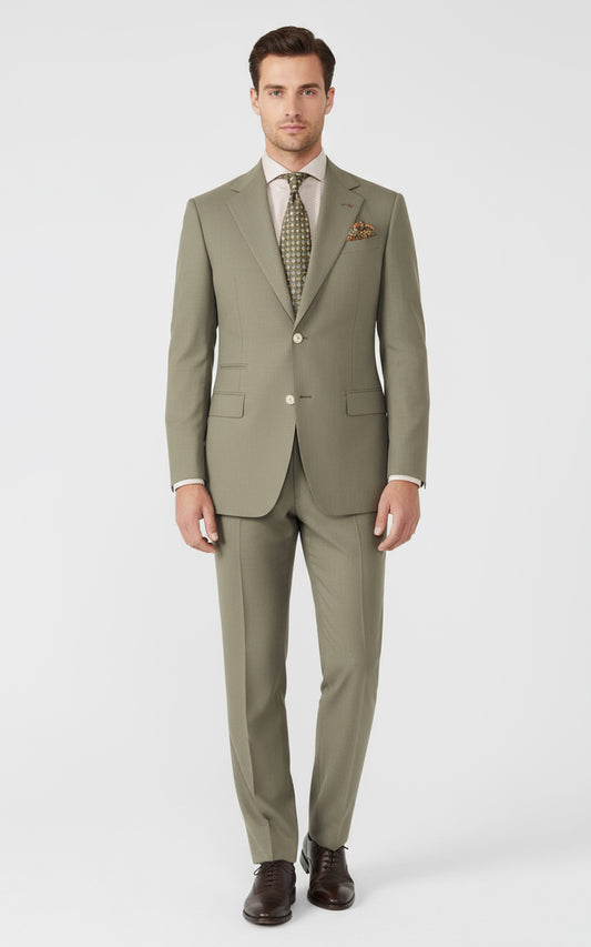 Customized green business event men's suits Set