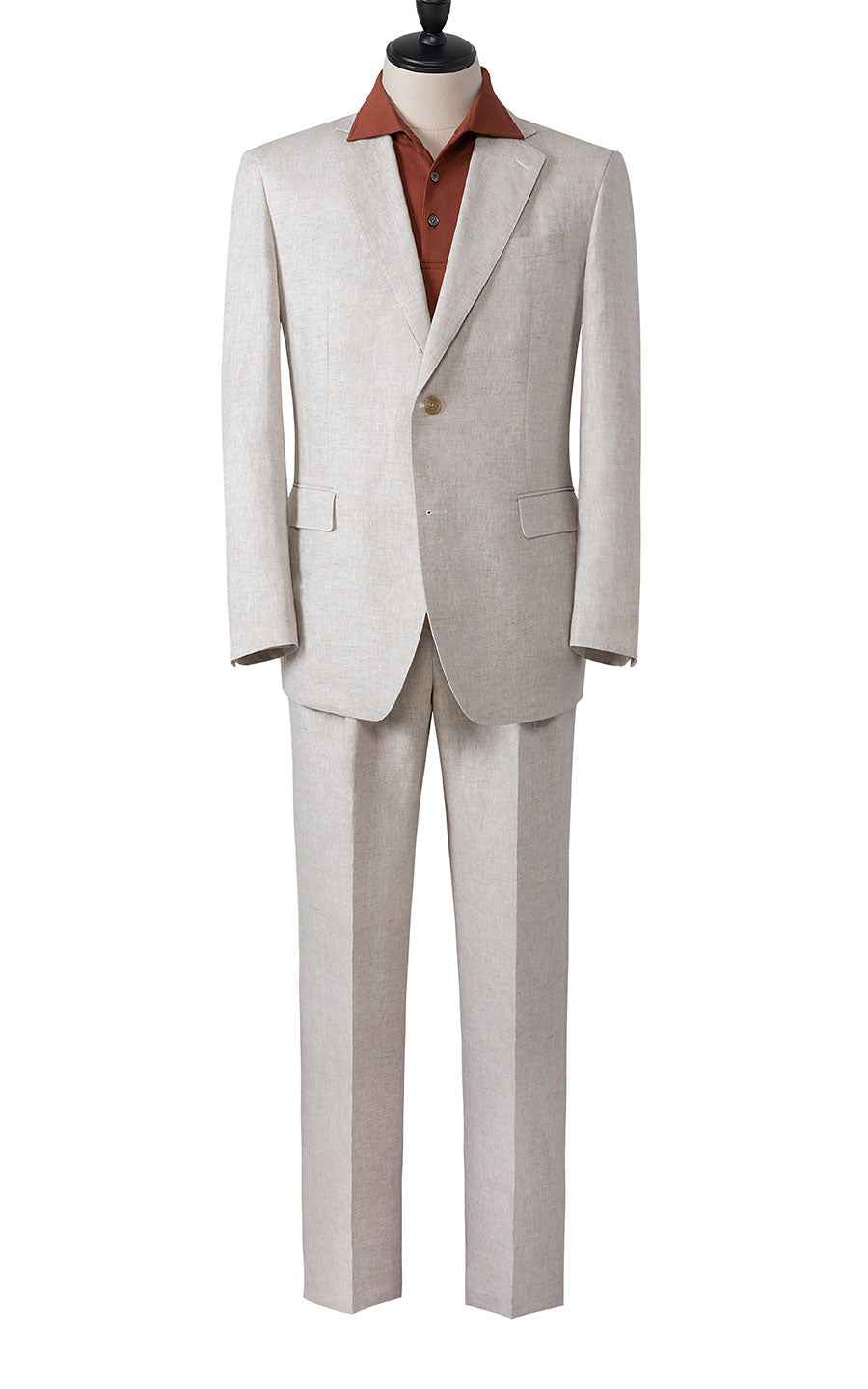 Premium Men's suit customization Linen Business Suit Set
