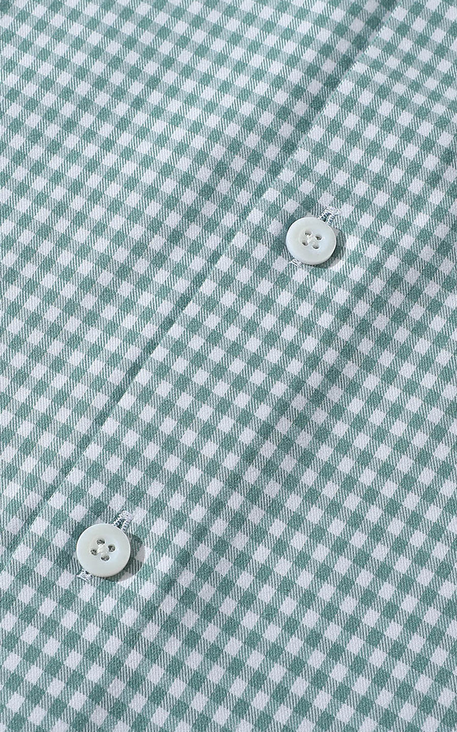 Wrinkle-Free Fabric Detail - Premium Men's Dress Shirt