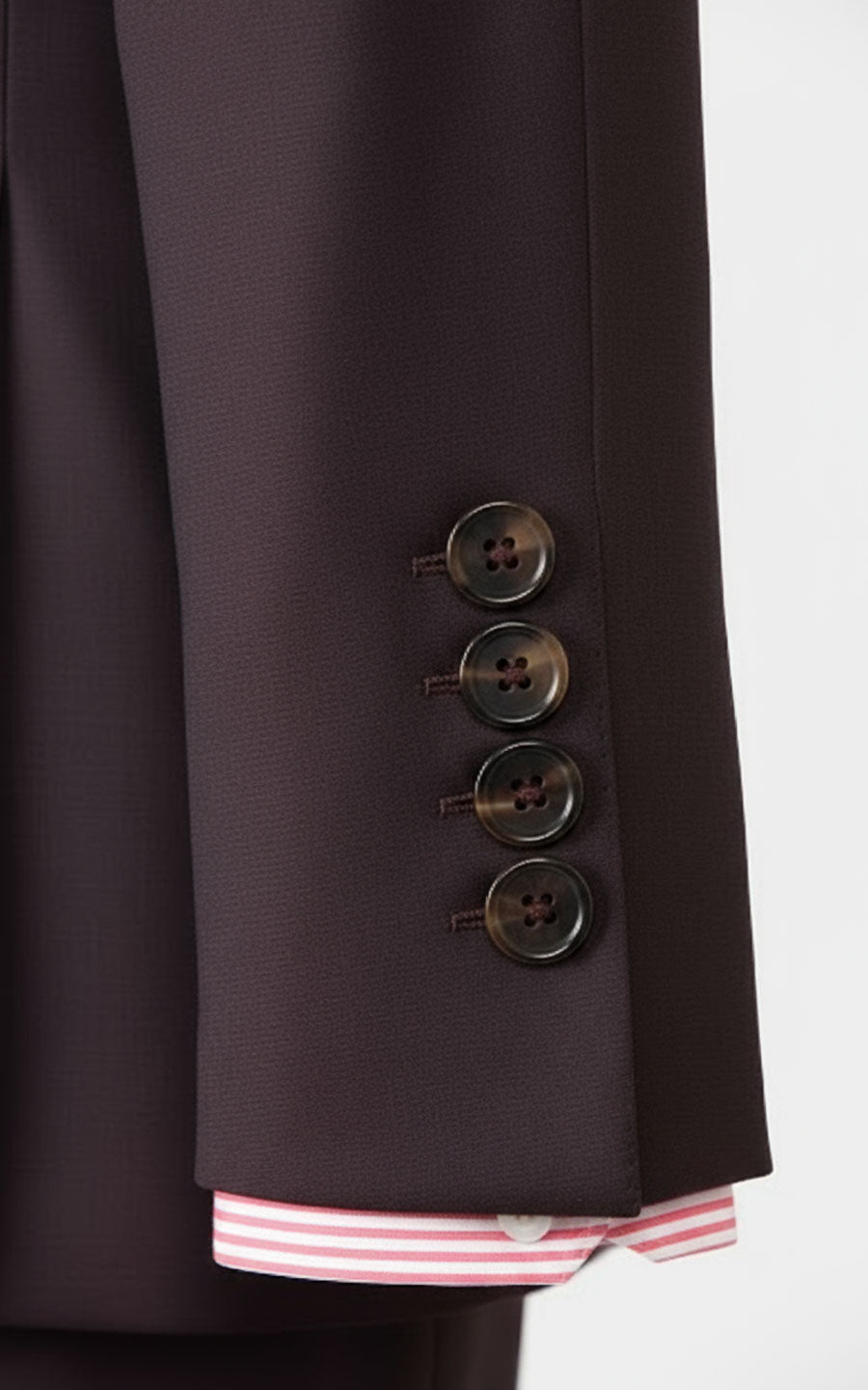 Men Custom Suit Burgundy Formal Tailored Wedding Wear