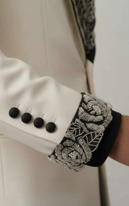 Custom Tailored White Tuxedo Mens Wedding Formal Suit Set