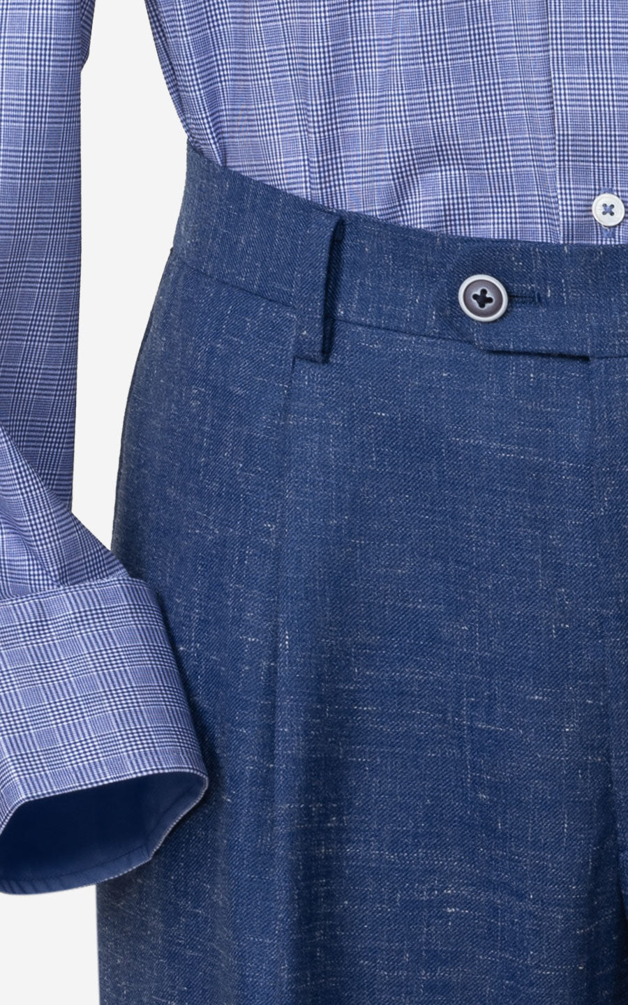 Tailored Light Khakis - Tailored Twill Trousers