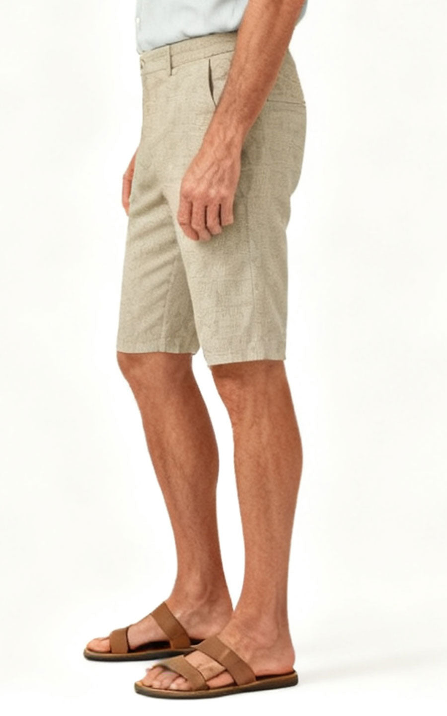 Sea Glass Green Casual Slacks - Comfort & Style