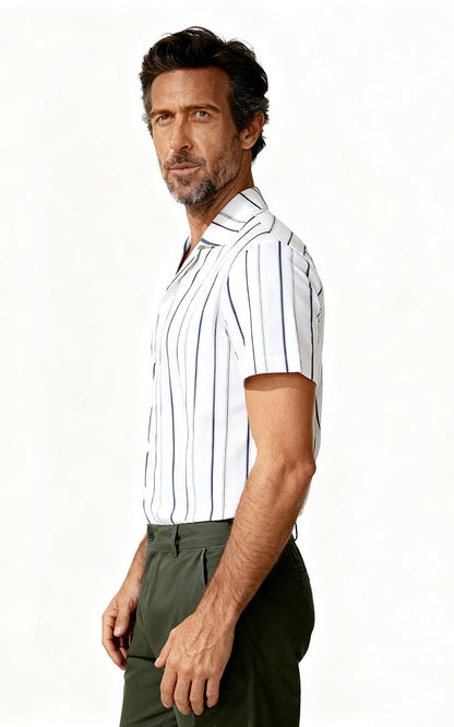 Anti-Wrinkle Cotton Dress Shirts - Business Casual