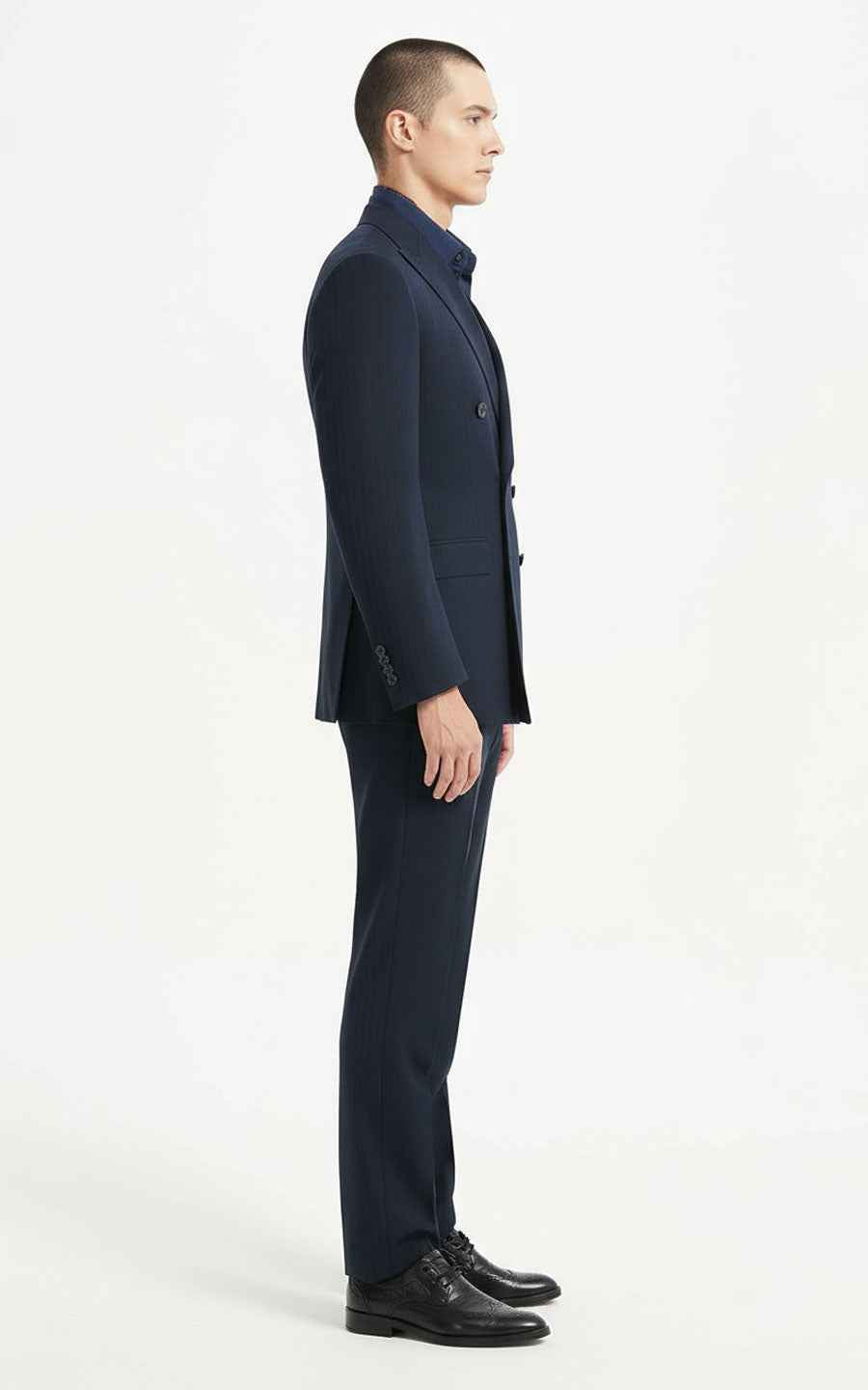 Men's Formal Suit Premium Wool Blend Business Set