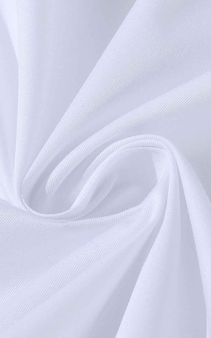 Spider Embroidered White Cotton Shirt - Custom Tailored