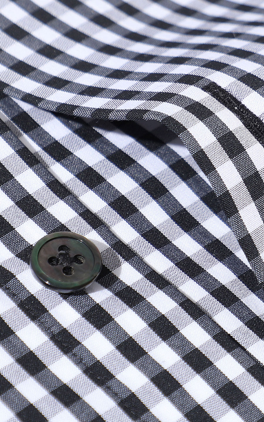 Grey Plaid Pattern Detail - Custom Men's Shirt