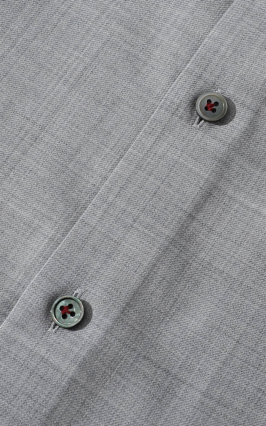 WIAI mist gray dress shirt - wrinkle-free professional