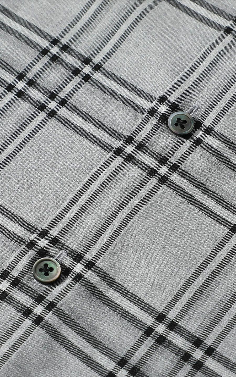 Men's Check Shirt Back View - Classic Design WIAI